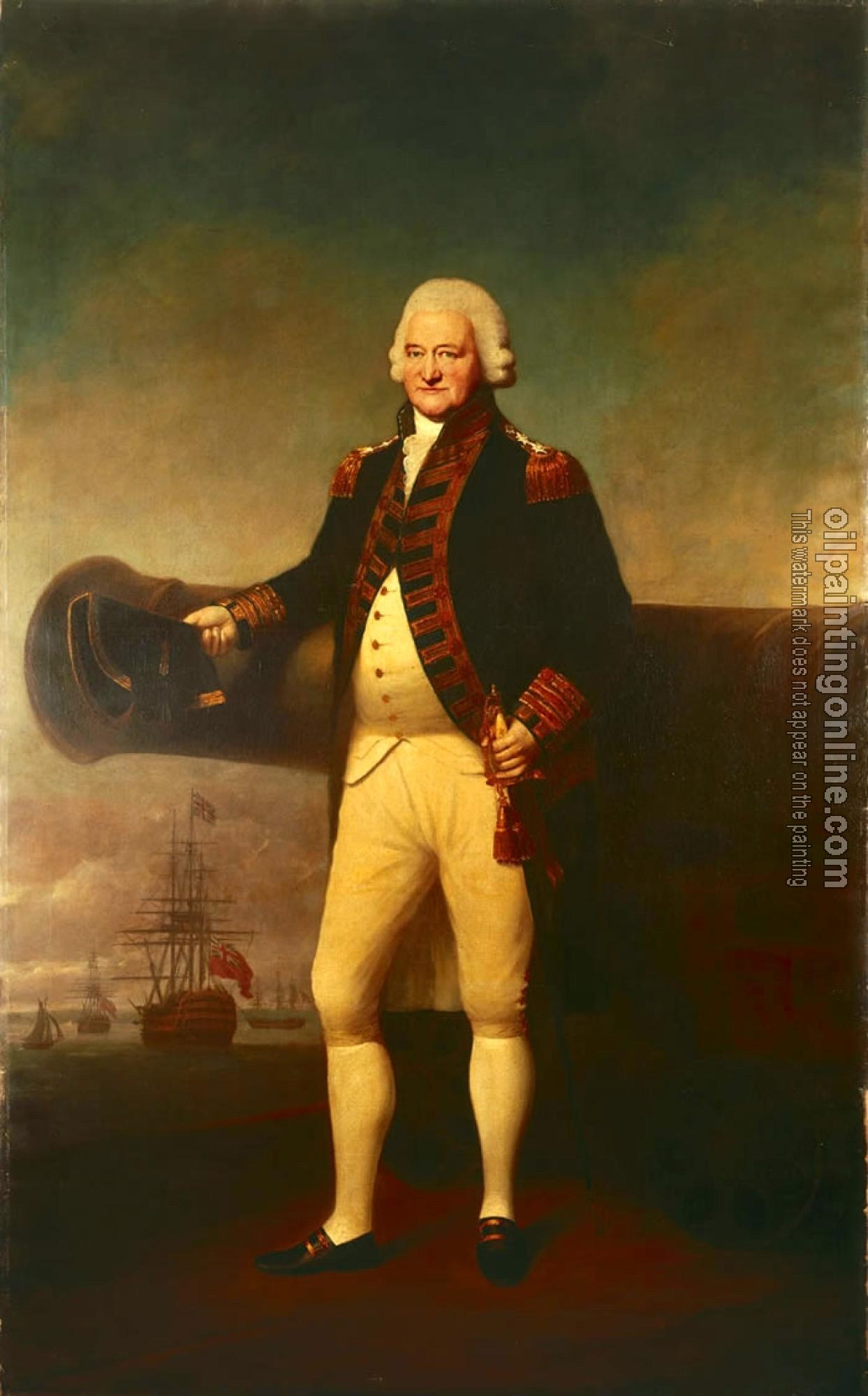 Abbott, Lemuel Francis - Sir Peter Parker Bt, 1721-1811, Admiral of the Fleet